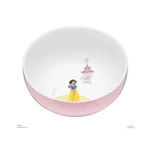 WMF Disney Princesas - Cuenco para niños para cereales de porcelana, Ø13,8cm, altura 6,0 cm (WMF Kids infantil)