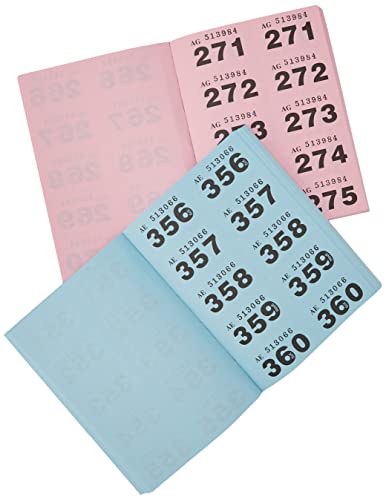 Pukka Pads - Libro de tickets con números (6 unidades)