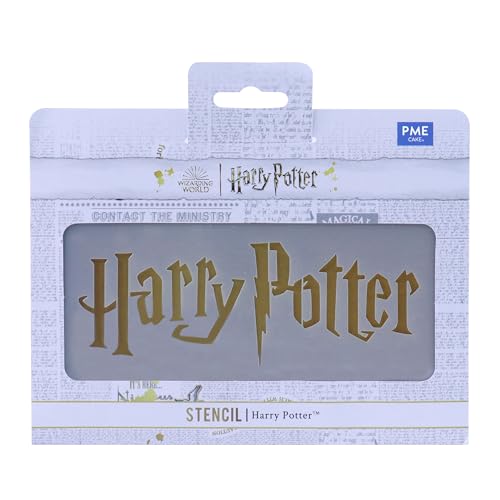 PME HPW616 Harry Potter Plantilla de Pastel, Plástico, Blanco