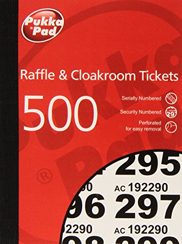 Pukka Pads Value - Libros de tickets con números (6 unidades)